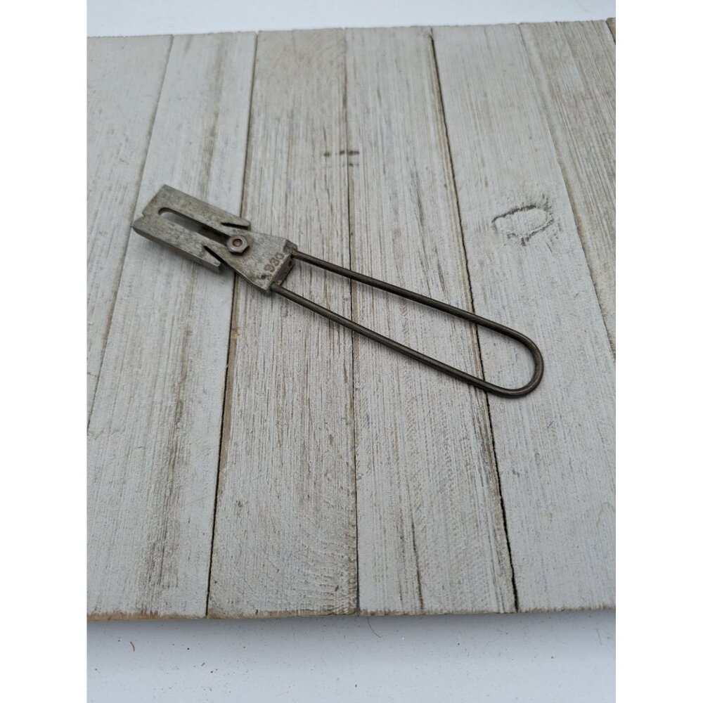 Vintage 1930 Cutting Tool Blade Slide Metal Art Patented March 4 1930